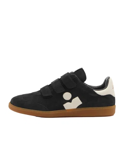 Isabel Marant Round Head Low-cut Casual Shoes In Black