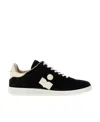 Isabel Marant Round Head Low Upper Board Shoes In Black