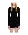Isabel Marant Round Neck Blended Sweater In Black