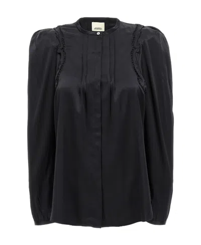 ISABEL MARANT ROUND COLLAR AND LONG-SLEEVED SHIRT