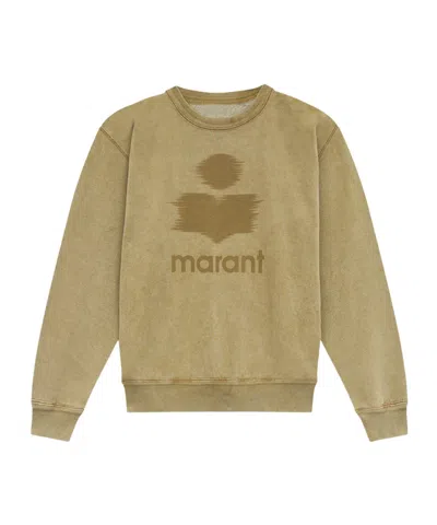 Isabel Marant Round-neck Sweater In Green