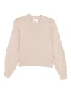 Isabel Marant Sand Wool Blend Leandra Sweater In Gold