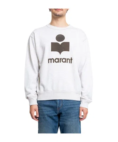 Isabel Marant Round-neck Sweater In White