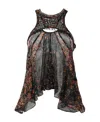 Isabel Marant Round-necked Vest In Black