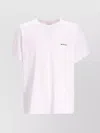 Isabel Marant Round Neckline Jersey T-shirt Shirt In White