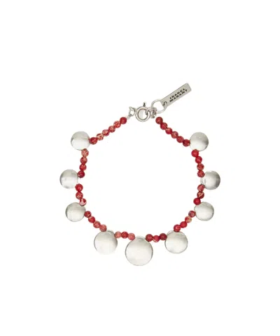 Isabel Marant Round Tassel Bracelet In Multicolor