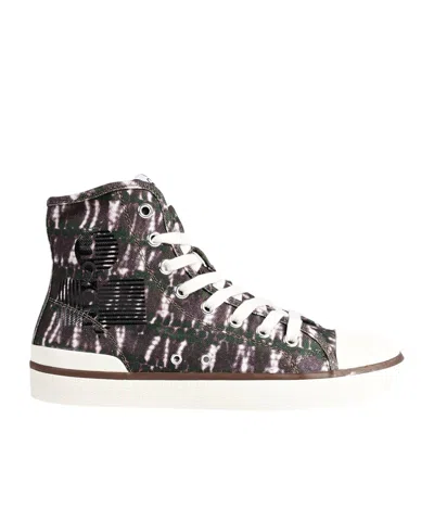 Isabel Marant Round Toe High Top Casual Shoes In Black