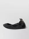 Isabel Marant Logo-plaque Leather Ballerina Shoes
