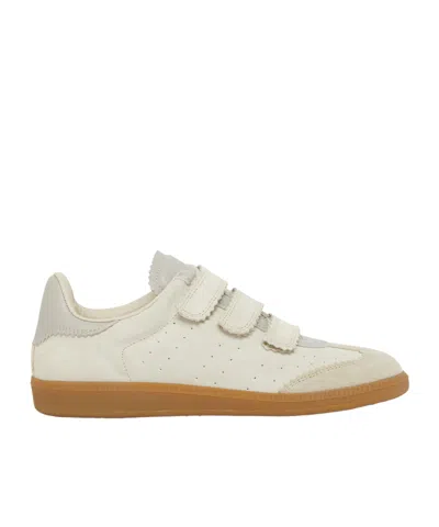 Isabel Marant Round Toe Low-top Casual Shoes In Nude