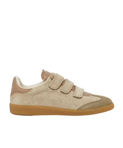 Isabel Marant Round Toe Low-top Casual Shoes In Nude