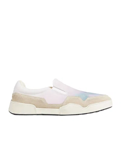 Isabel Marant Round Toe Low Top Casual Shoes In White