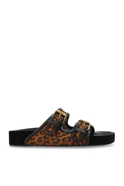 Isabel Marant Round Toe Slippers