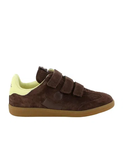 Isabel Marant Round-toe Sneakers In Brown