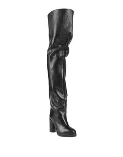 Isabel Marant Woman Knee Boots Black Size 8 Calfskin