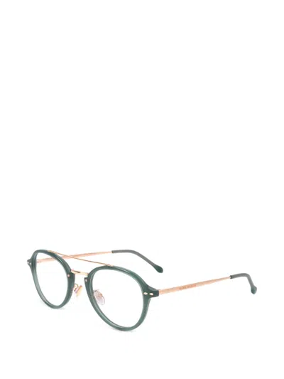Isabel Marant Round-frame Glasses In Green