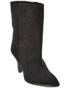 Isabel Marant Rouxa Leather Boot In Black