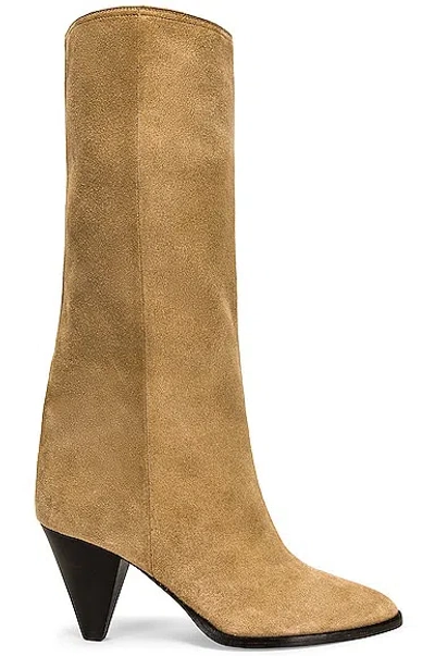 Isabel Marant Rouxy Boot In Beige