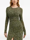 Isabel Marant Ruched Blouse In Green