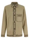 Isabel Marant Rudy Overshirt In Brown