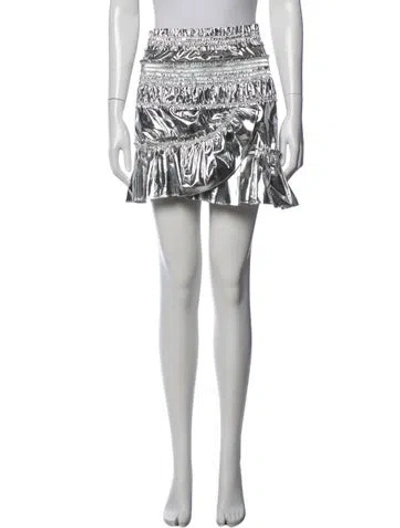 Pre-owned Isabel Marant Ruffle Embellishment Mini Skirt