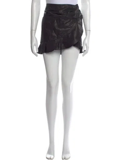 Pre-owned Isabel Marant Ruffle Embellishment Mini Skirt W/ Tags In Multi