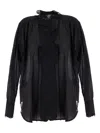 Isabel Marant Ruffled Blouse In Black