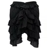 Isabel Marant Ruffled Mini Skirt In Black Viscose In Black