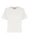 Isabel Marant Women T-shirt Zaely Oversize In Cotone Bianco In White