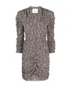 Isabel Marant Celina Floral-print Silk Dress In Multicolor
