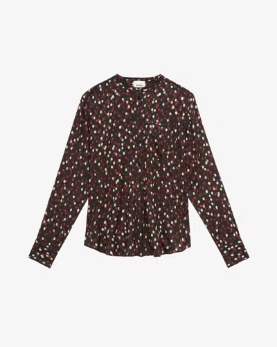 Isabel Marant Rusak Blouse In Brown