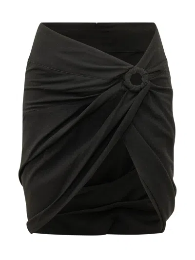 Isabel Marant Sabrina-gb Midi Skirt In Black