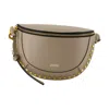 Isabel Marant Skano Studded Leather Shoulder Bag In Brown