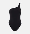 ISABEL MARANT SAGE CUTOUT ONE-SHOULDER SWIMSUIT