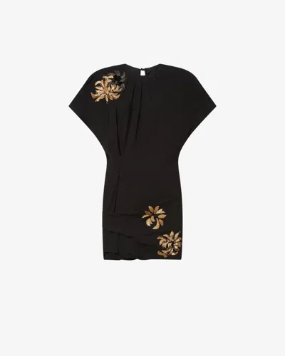 Isabel Marant Sakia Dress In Black