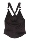 Isabel Marant Suede Effect Top In Black