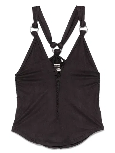 Isabel Marant Sakina Top In Black