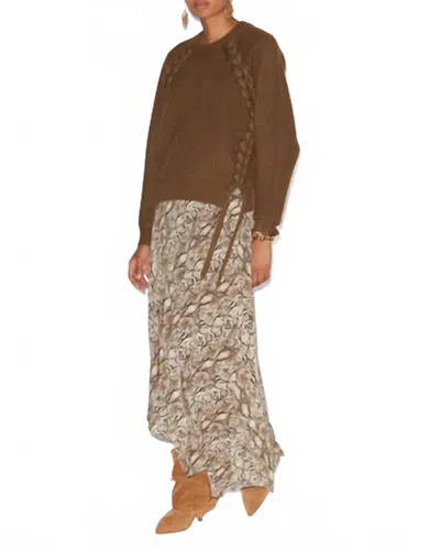 Isabel Marant Sakura Maxi Skirt In Natural In Brown