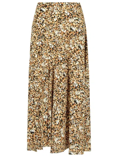 ISABEL MARANT ISABEL MARANT 'SAKURA' MULTICOLOURED SILK SKIRT