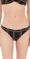 Isabel Marant Saly Bikini Bottoms Faded Black In Faded Black