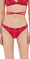 Isabel Marant Saly Bikini Briefs In Red