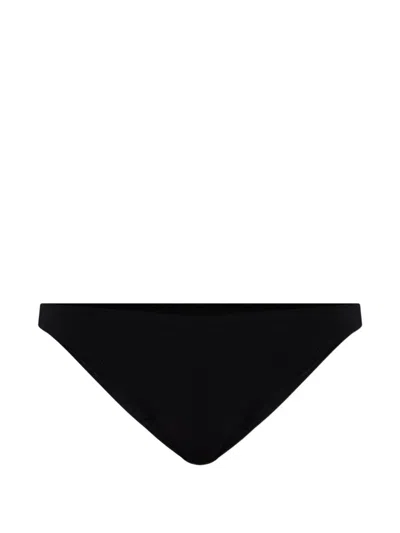 Isabel Marant Saly Tie-fastening Bikini Bottom In Black