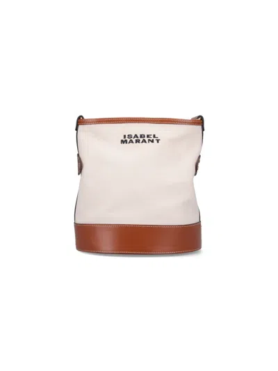 Isabel Marant "samara" Shoulder Bag In Cream