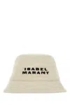 ISABEL MARANT SAND COTTON HALEY BUCKET HAT