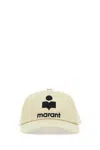 Isabel Marant Sand Cotton Tyron Baseball Cap In Neutral