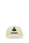 ISABEL MARANT SAND COTTON TYRON BASEBALL CAP