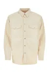 Isabel Marant Beige Tailly Denim Shirt In Ecru