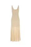 Isabel Marant Sand Stretch Cotton Blend Velma Dress In Neutral
