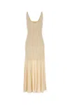Isabel Marant Sand Stretch Cotton Blend Velma Dress In Neutral