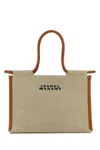 Isabel Marant Toledo Medium Cotton Tote Bag In Beige