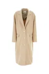 ISABEL MARANT SAND WOOL BLEND EFEZIA COAT